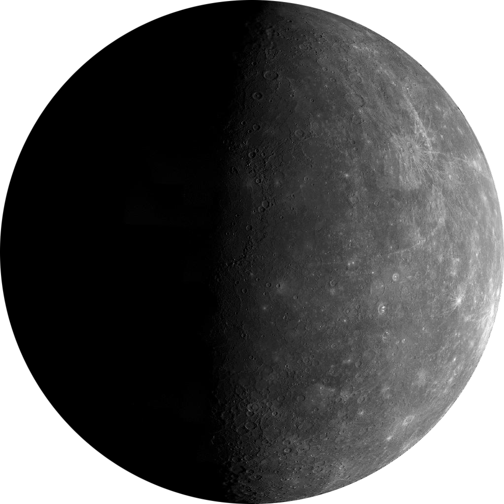 Crescent Moon Detailed Surface