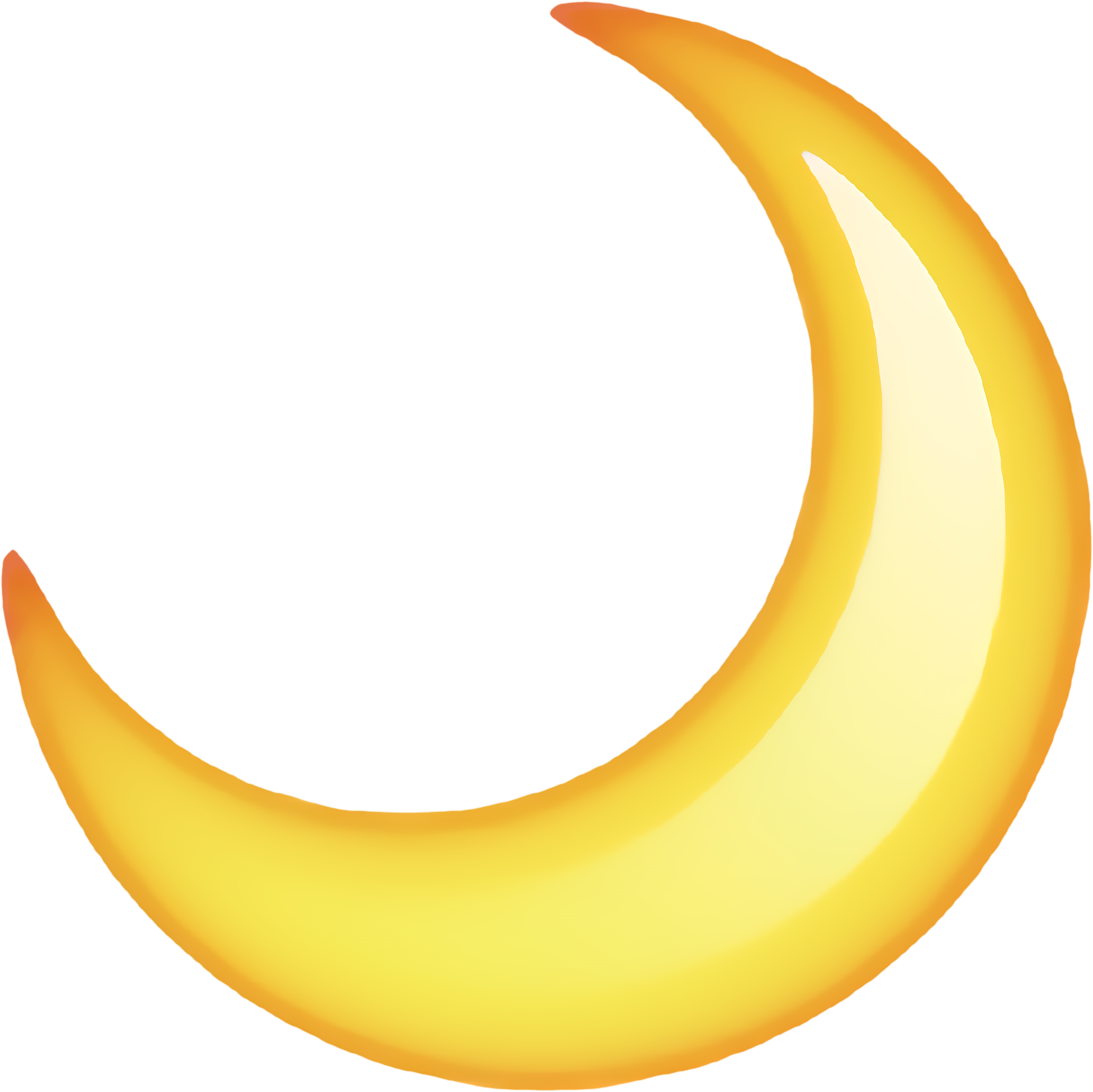 Crescent Moon Emoji