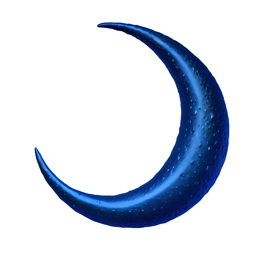 Crescent Moon In Ocean Png Jgk