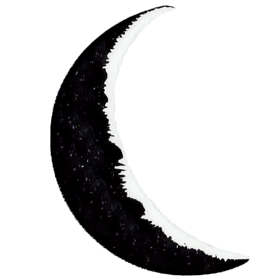 Crescent Moon With Face Png Ynq