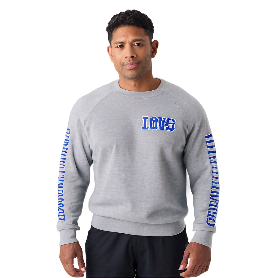 Crewneck Pullover For Gym Png Qja48