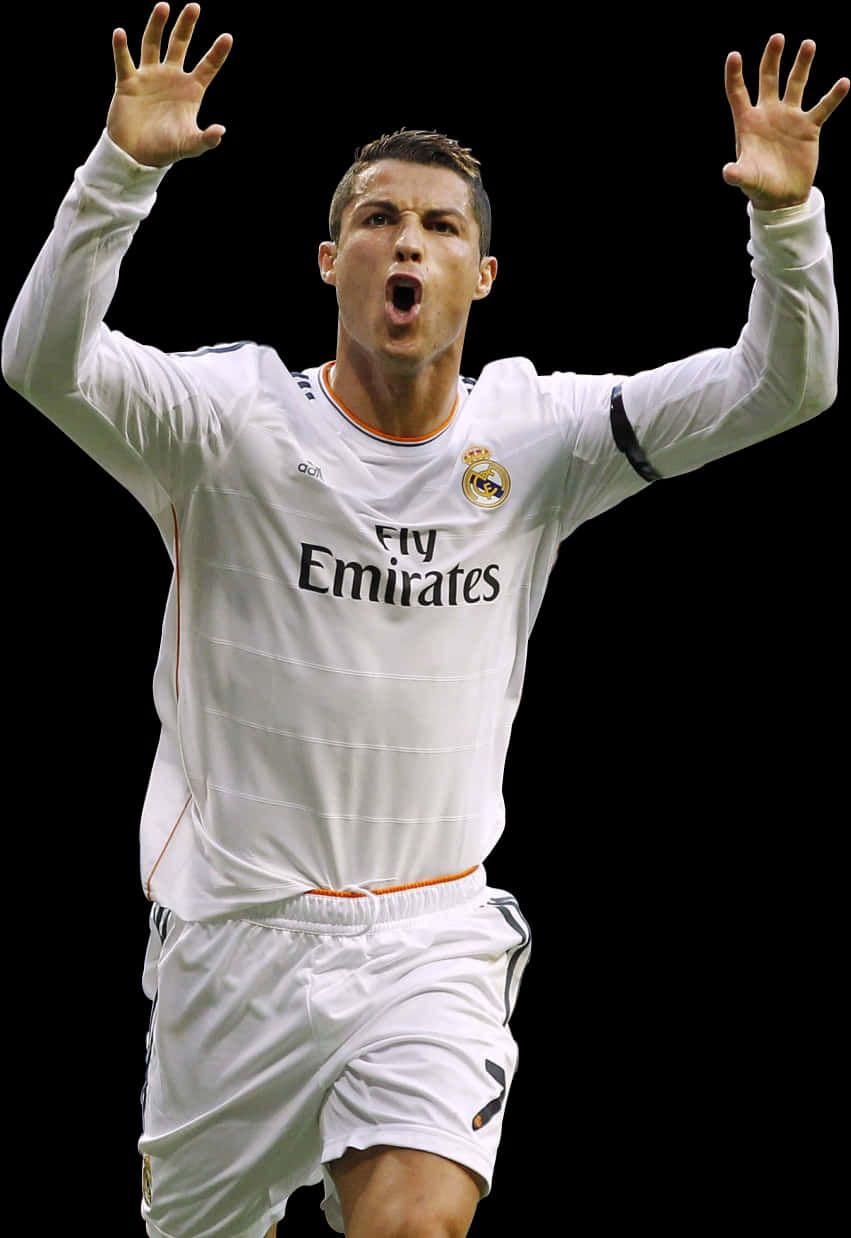 Cristiano Ronaldo Celebration Real Madrid