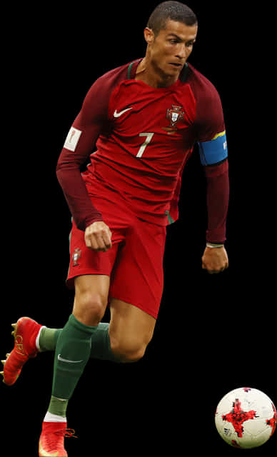 Cristiano Ronaldo Portugal Kit Dribbling