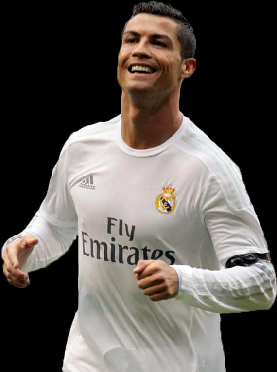 Cristiano Ronaldo Real Madrid White Kit
