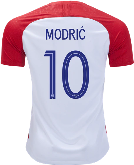 Croatian Football Jersey Number10 Modric