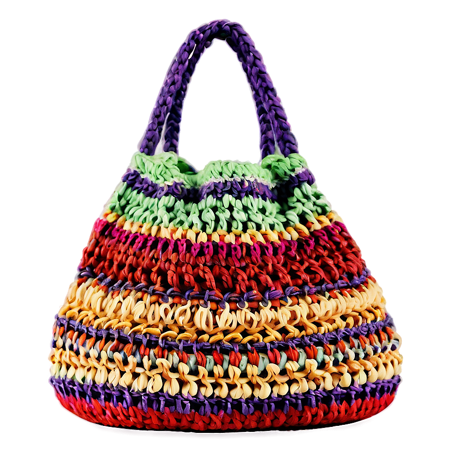 Crochet Beach Bag Png 06292024