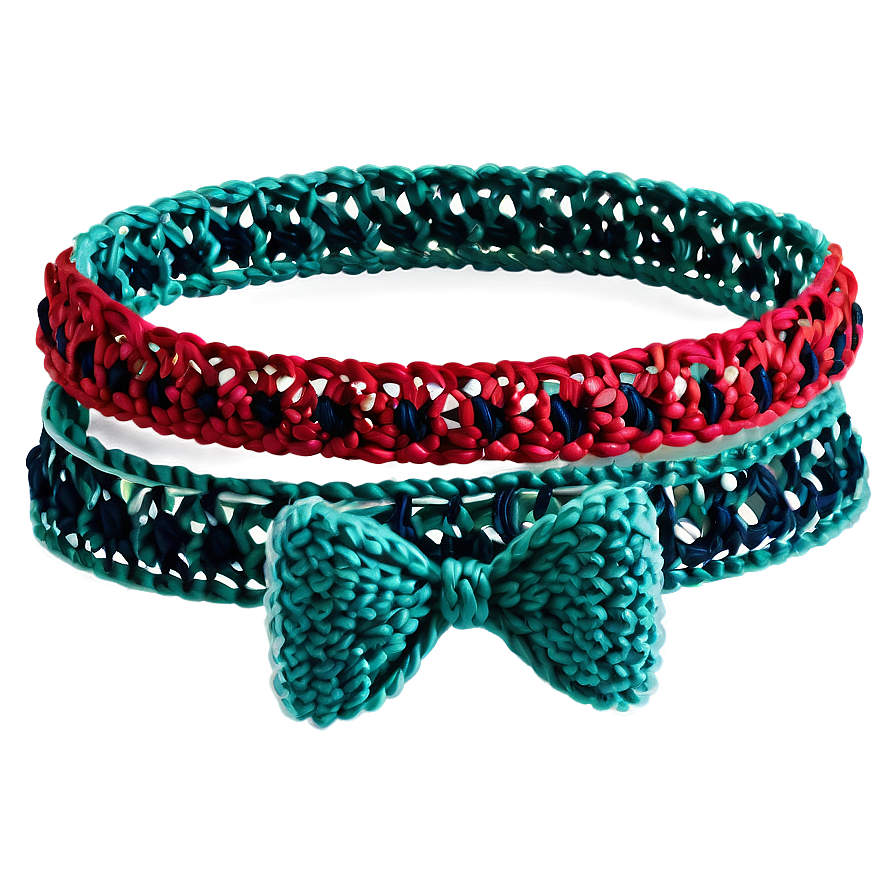 Crochet Ribbon Handmade Png 06242024