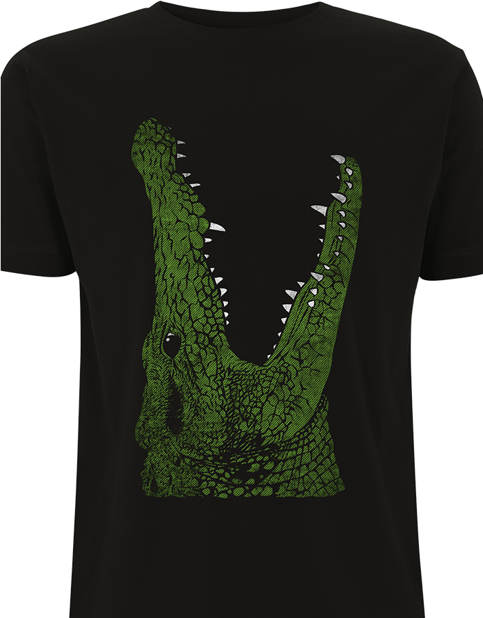 Crocodile Mouth Graphic T Shirt