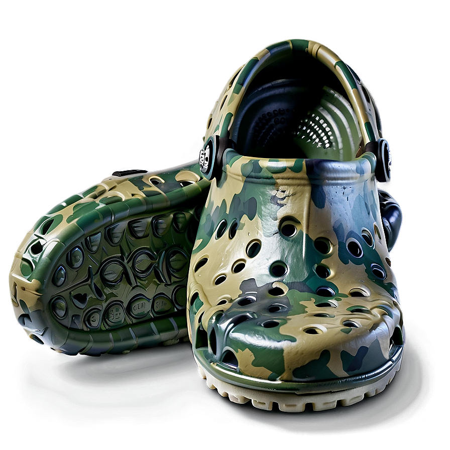 Crocs Camo Pattern Png Xqx2