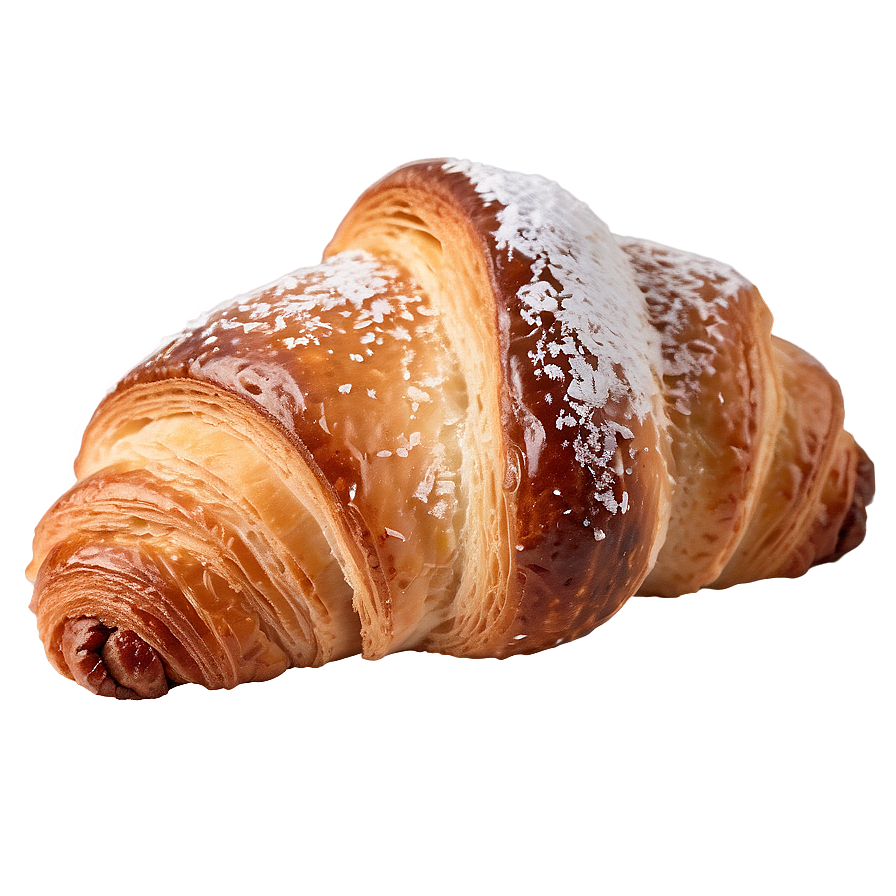 Croissant With Powdered Sugar Png 05252024