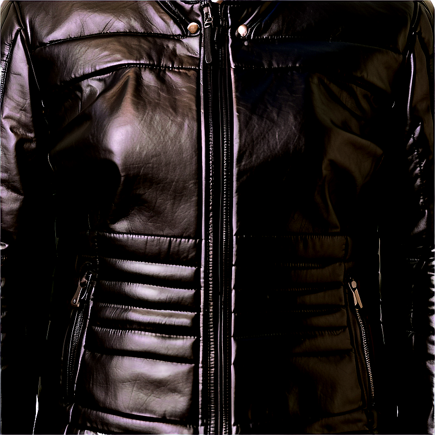 Cropped Leather Jacket Png Tyb50