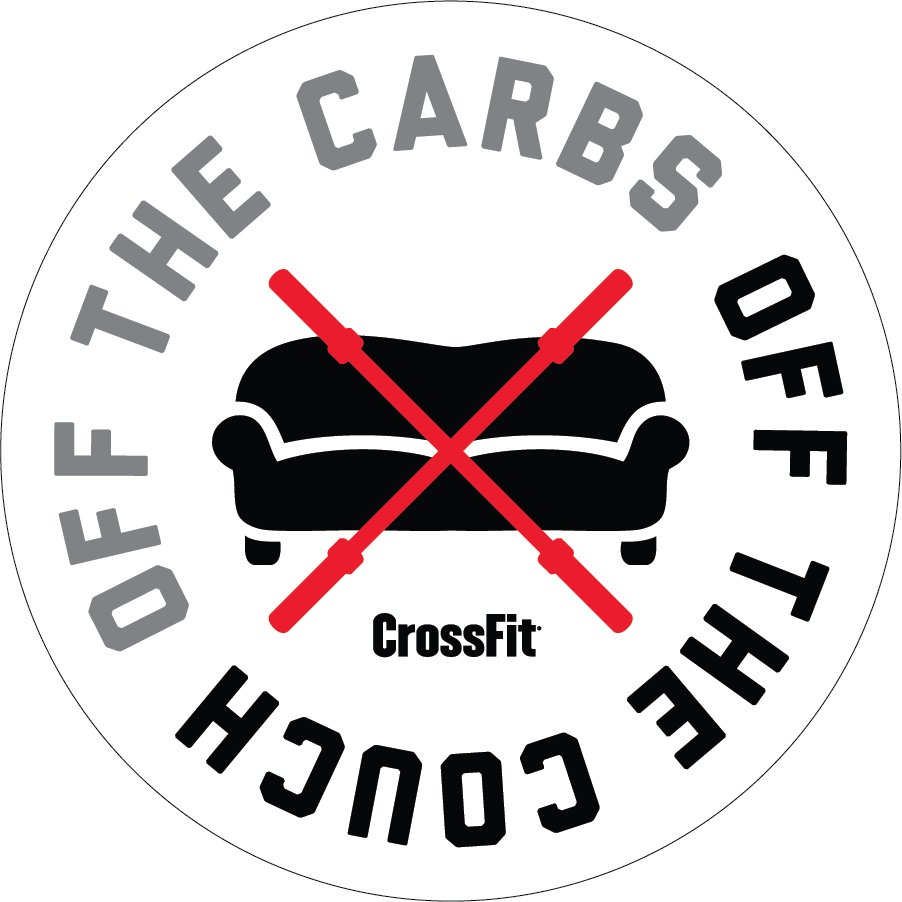 Cross Fit Couch Off The Carbs Logo