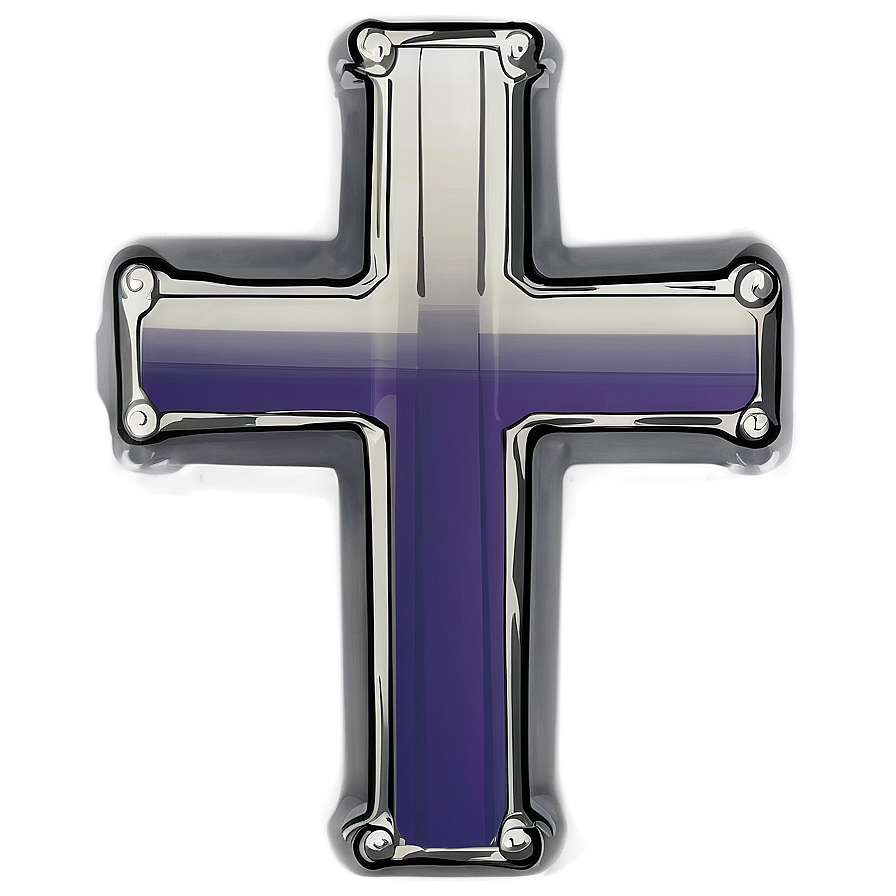 Cross Outline Design Png 28