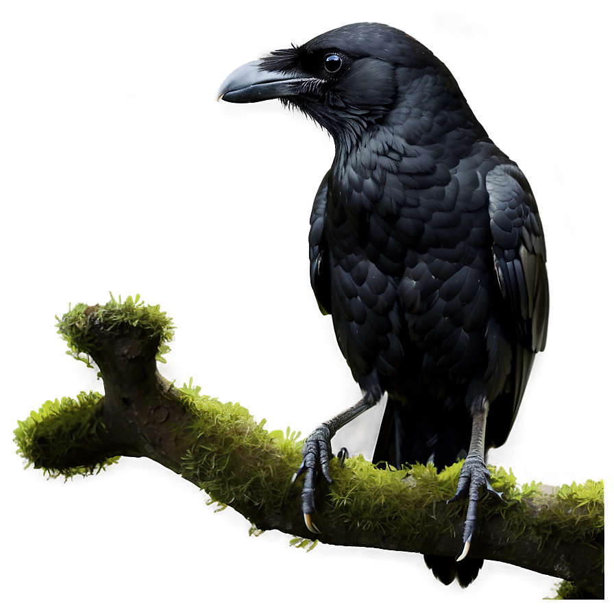 Crow On Tree Top Png 33