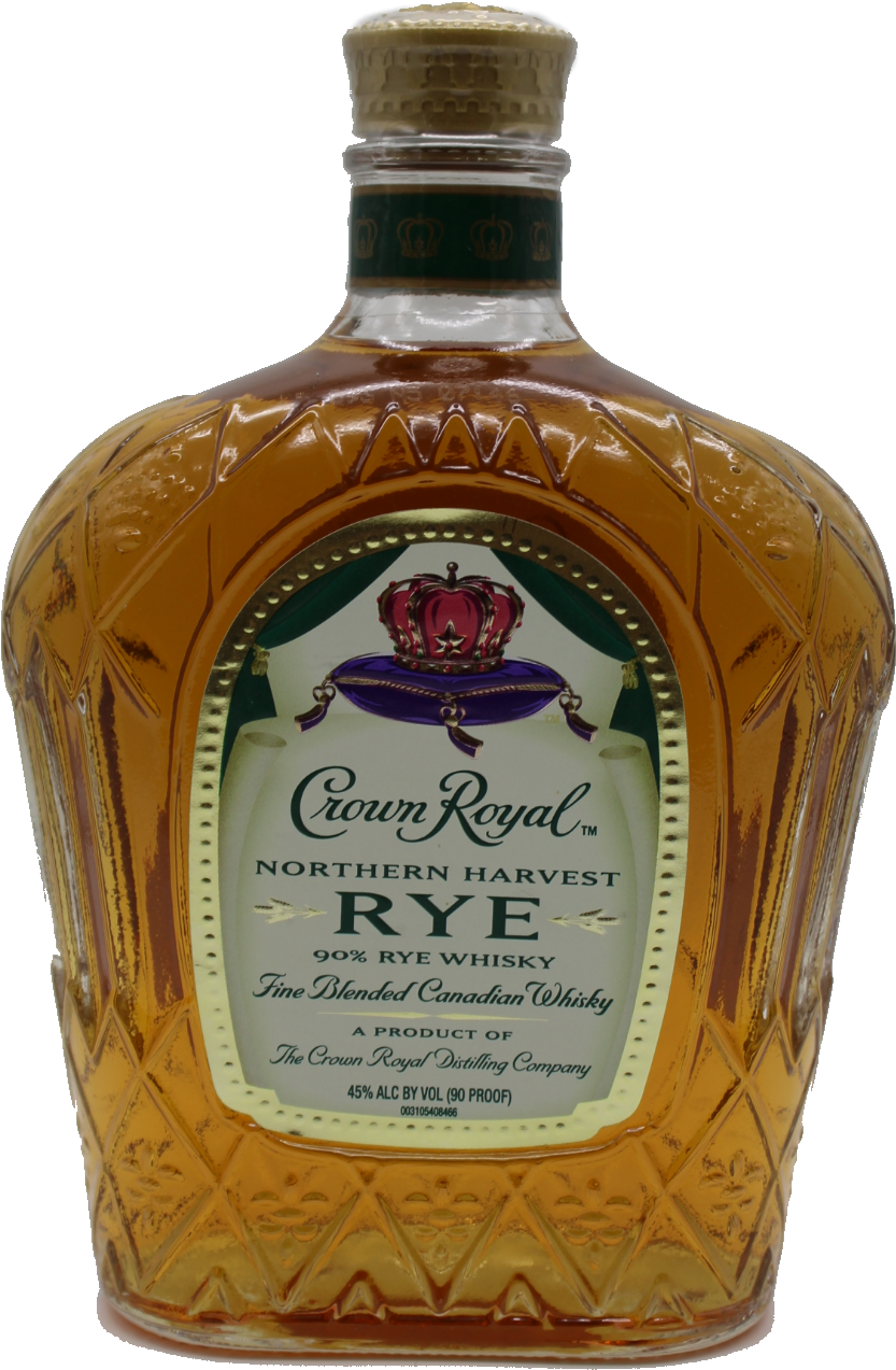 Crown Royal Northern Harvest Rye Whisky Bottle