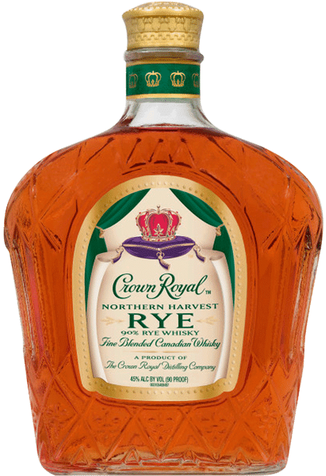 Crown Royal Northern Harvest Rye Whisky Bottle