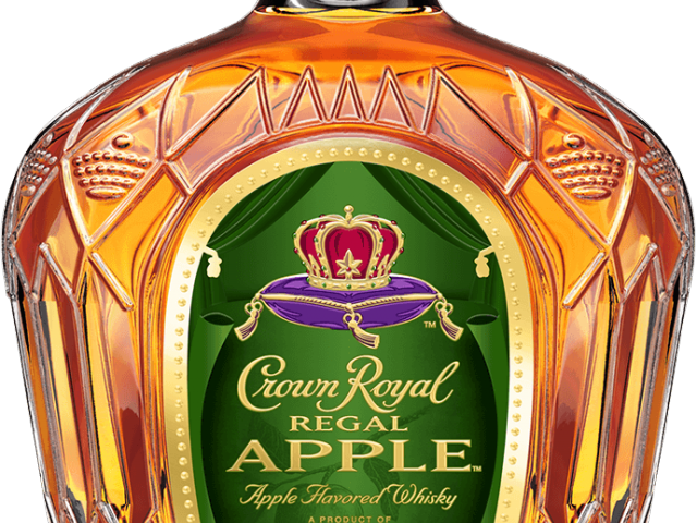 Crown Royal Regal Apple Whiskey Bottle