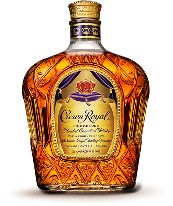 Crown Royal Whisky Bottle