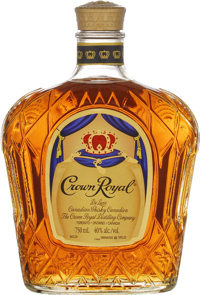 Crown Royal Whisky Bottle