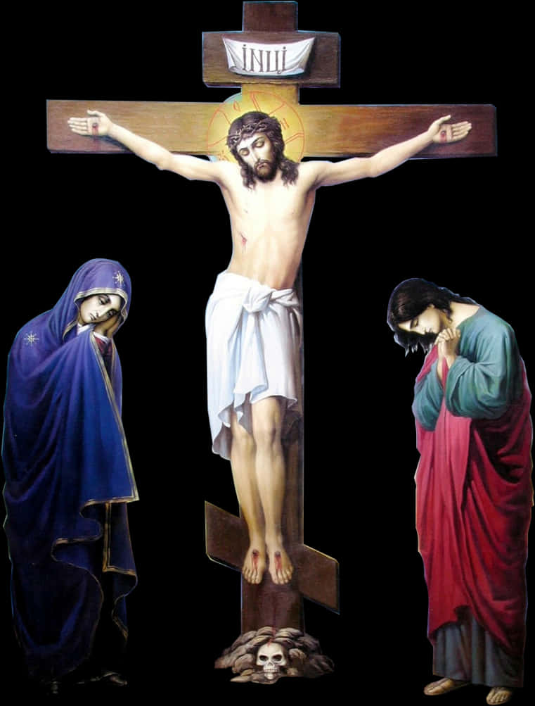 Crucifixionof Jesuswith Maryand John