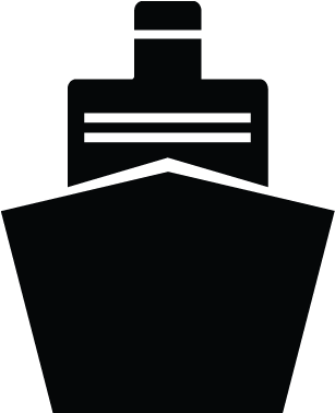 Cruise Ship Voyage Vector