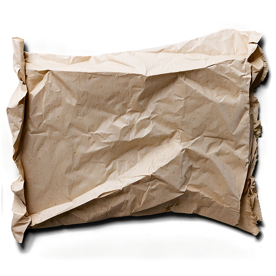 Crumpled Paper Overlay Png Xoi