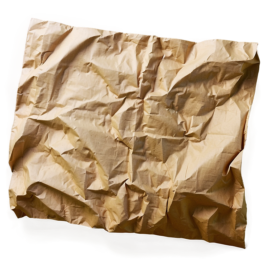 Crumpled Paper Texture Png 05232024