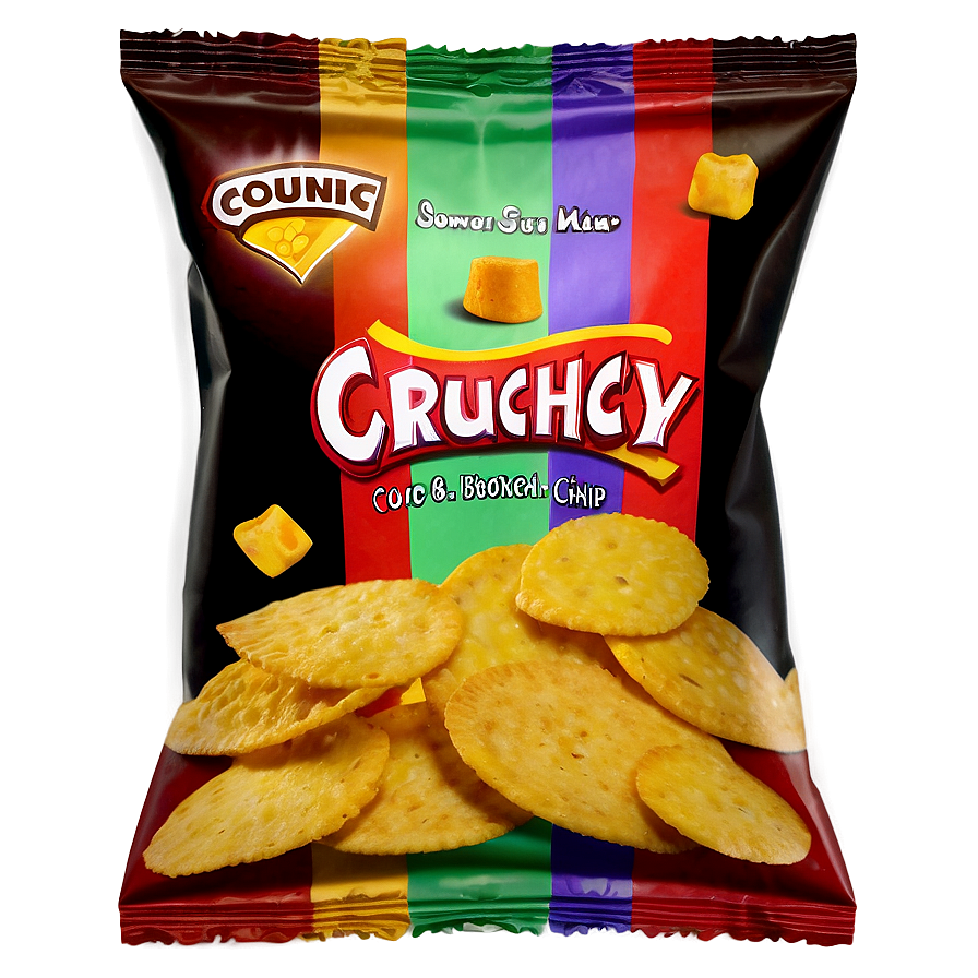 Crunchy Chips Bag Png Ciw90