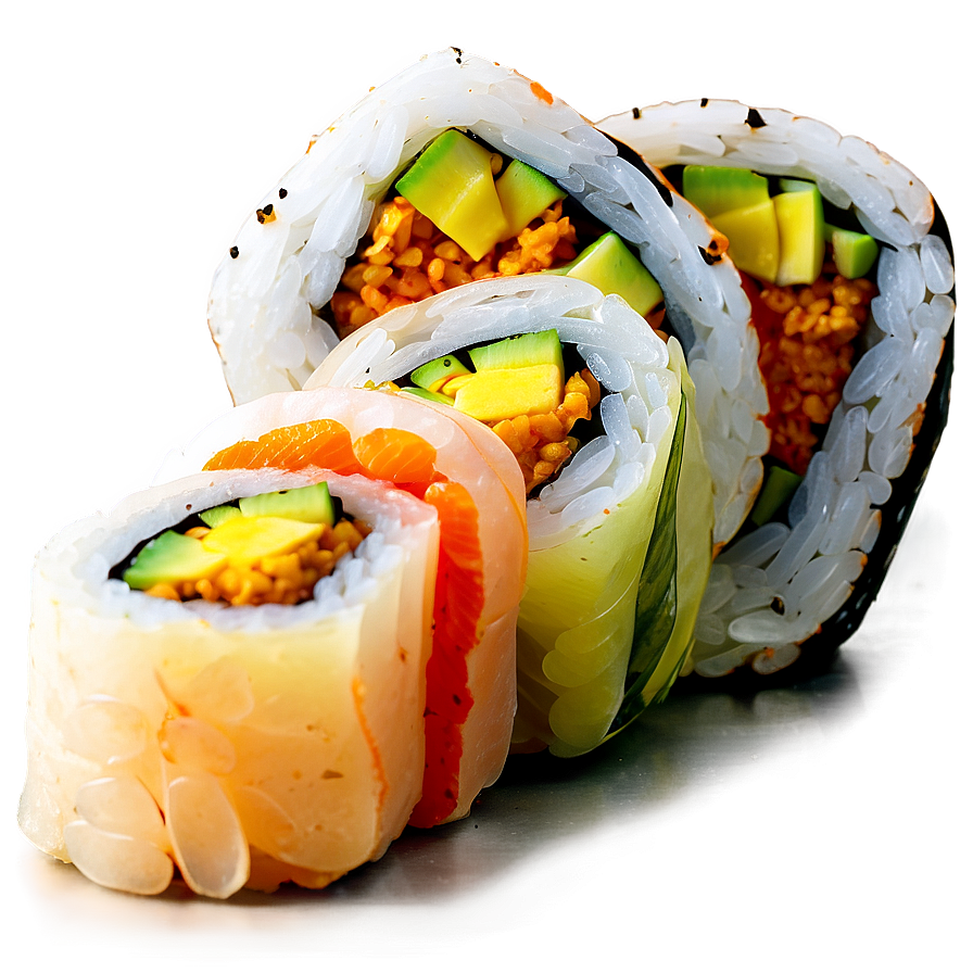 Crunchy Sushi Roll Png Dfb