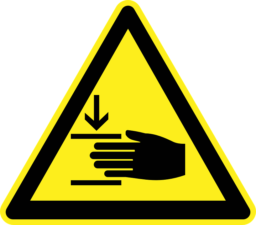 Crush_ Hazard_ Warning_ Sign