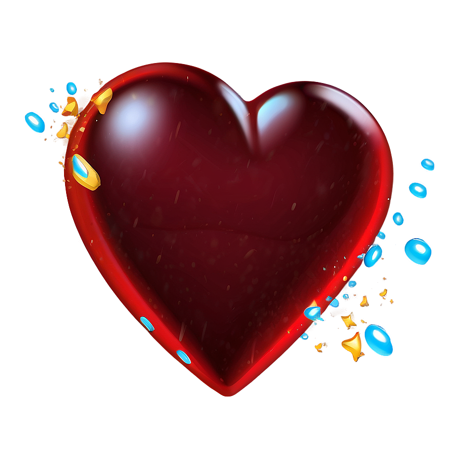 Crush Red Heart Emoji Png 06262024