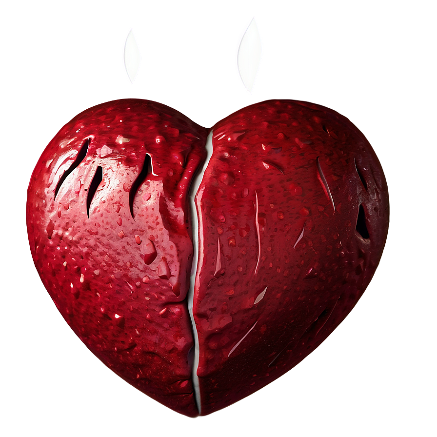 Crushed Heart Emoji Png Dmx