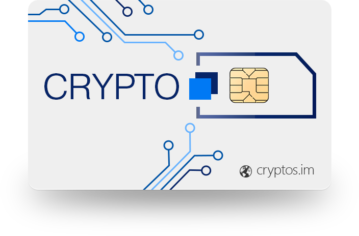 Cryptocurrency S I M Card Concept