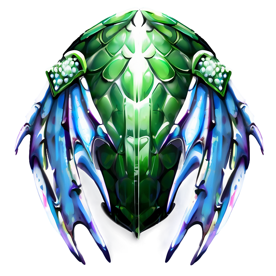 Crystal Dragon Wings Drawing Png Itu90