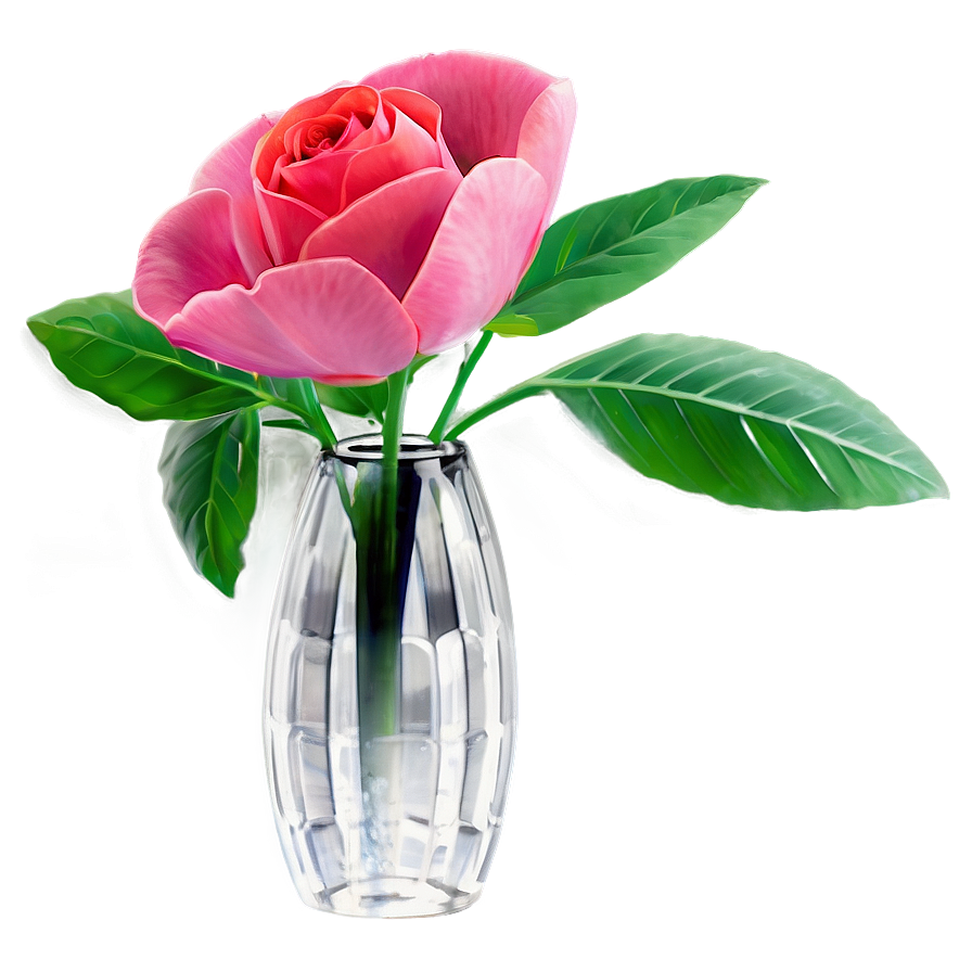 Crystal Flower Vase Png 49