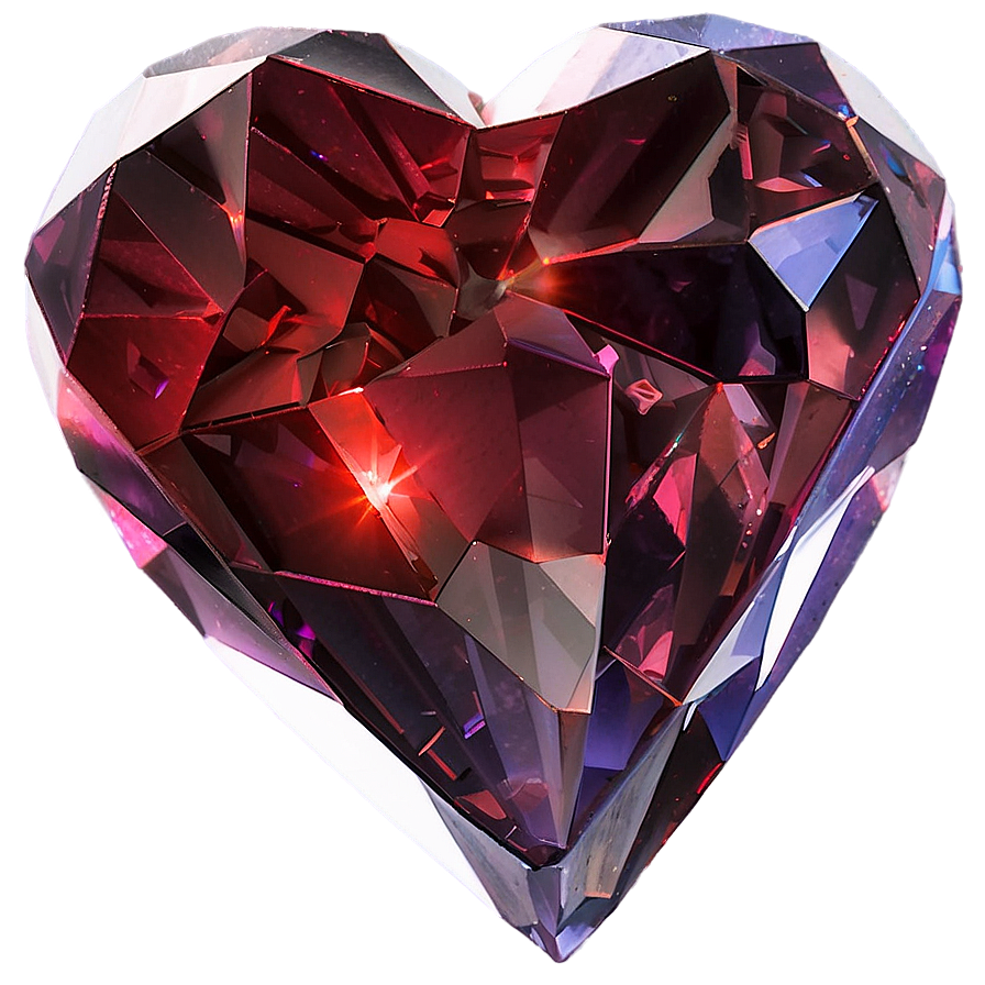 Crystal Heart Png 2