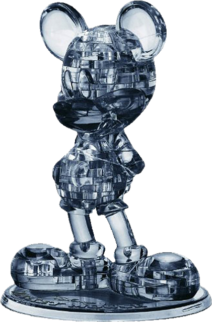 Crystal Mouse Figurine