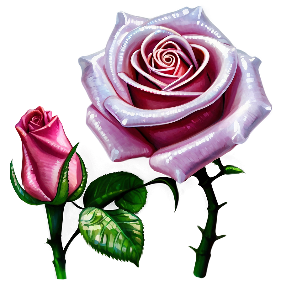 Crystal Roses Fantasy Png 77