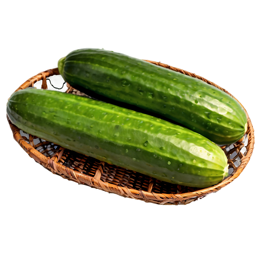 Cucumber In Basket Png 05242024