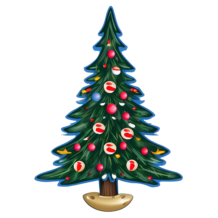 Cuddly Christmas Tree Picture Png Ish75