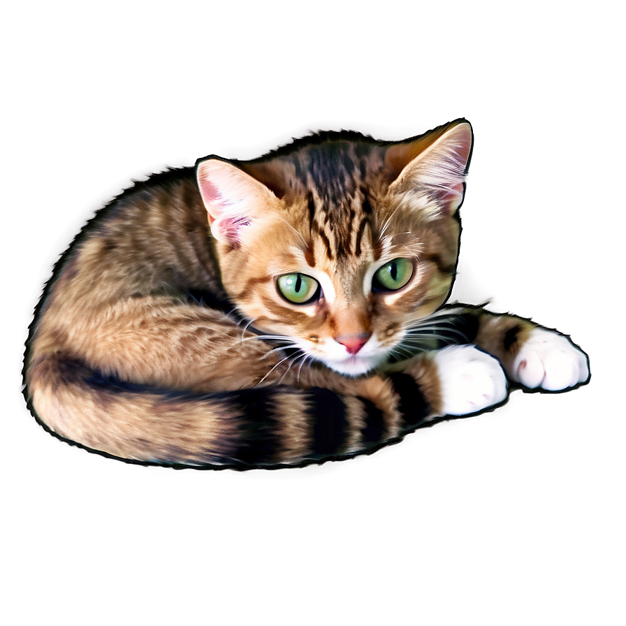 Cuddly Kitty Pose Png 63