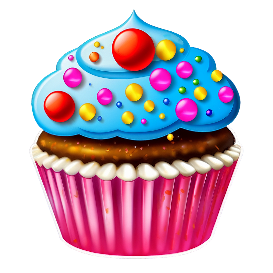 Cupcake Emoji Png 04292024