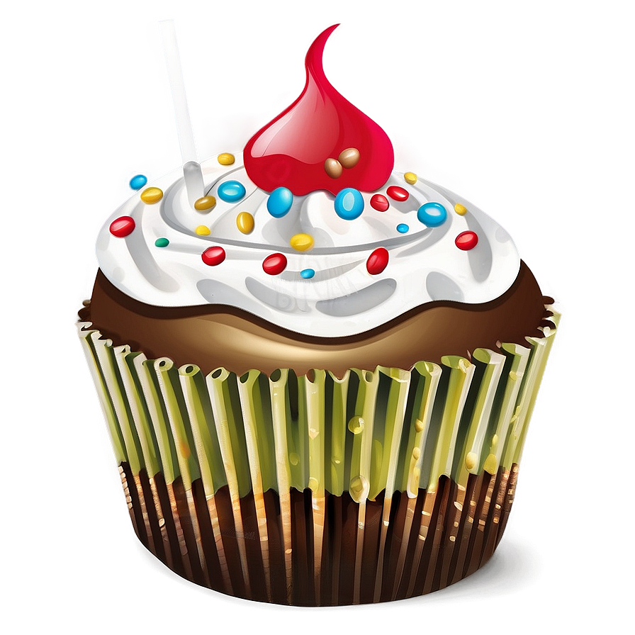 Cupcake Illustration Png 05032024