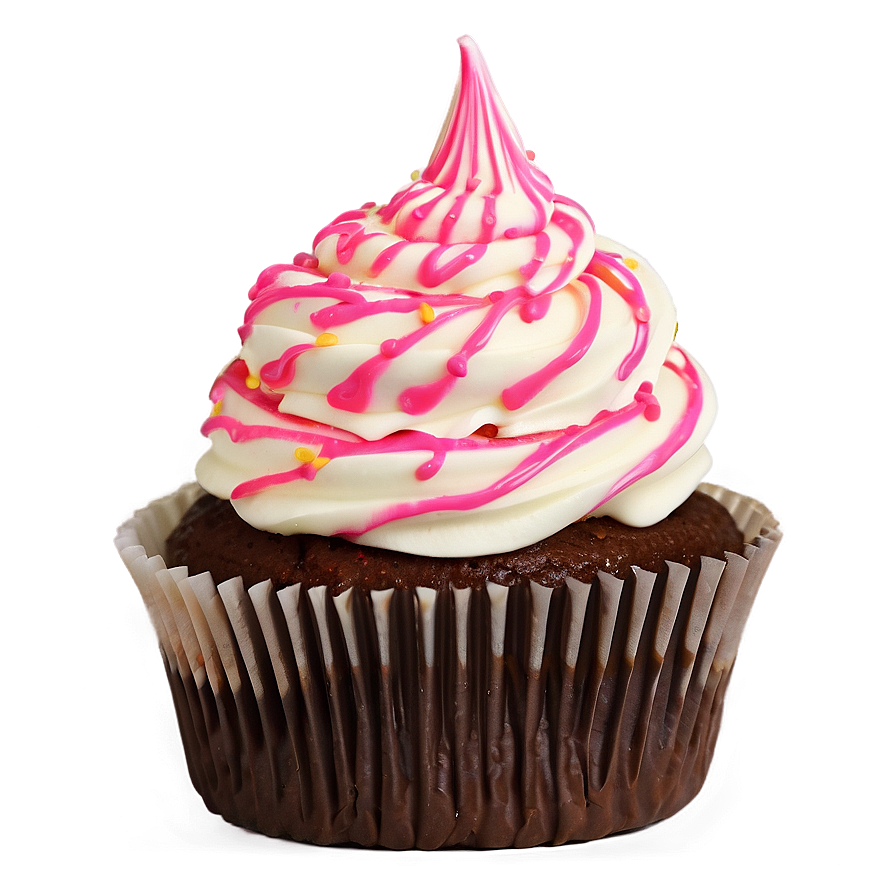 Cupcake With Frosting Swirl Png Yjm46