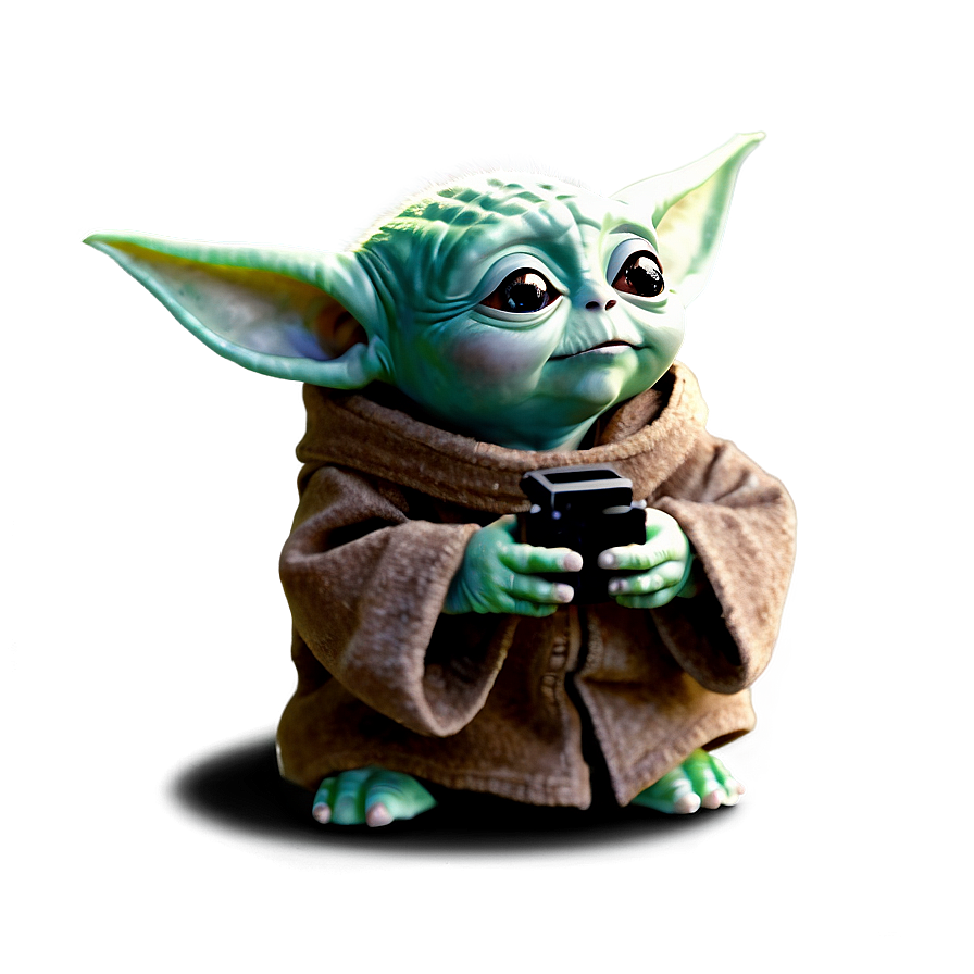 Curious Baby Yoda Png Qbr
