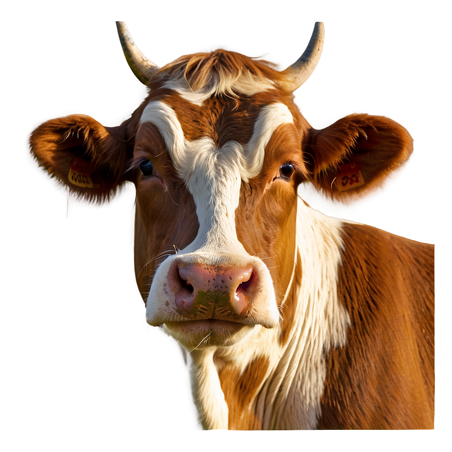 Curious Cow Face Png 81