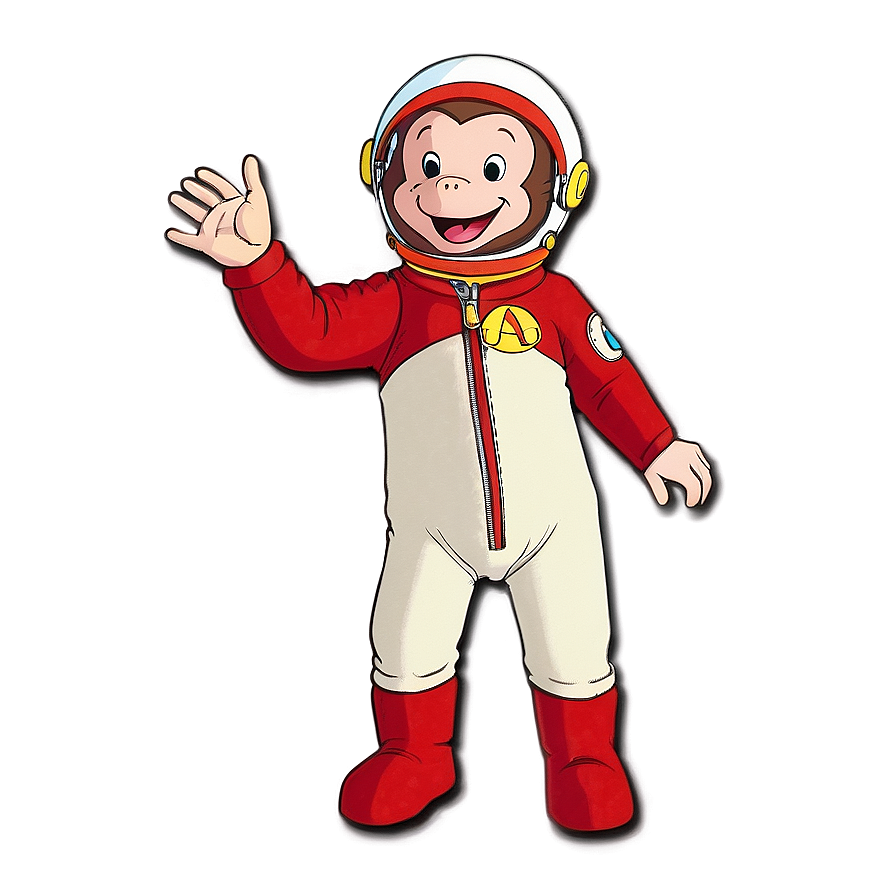 Curious George Goes To Space Png Jdq