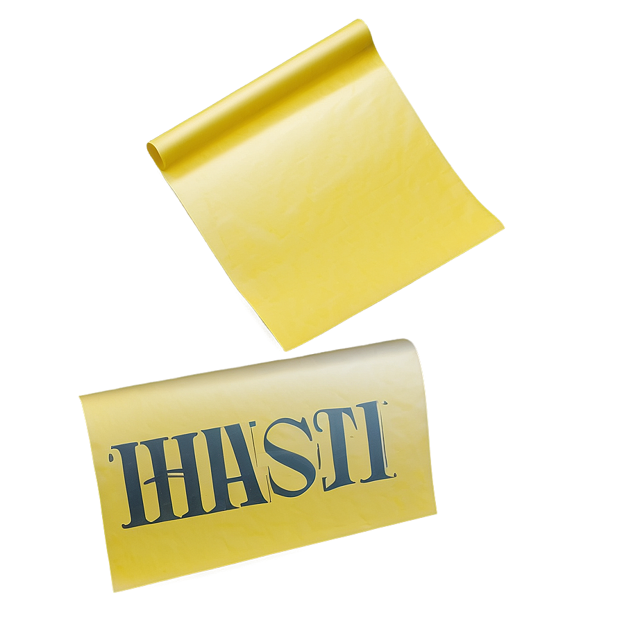 Curled Post It Note Png Yqu