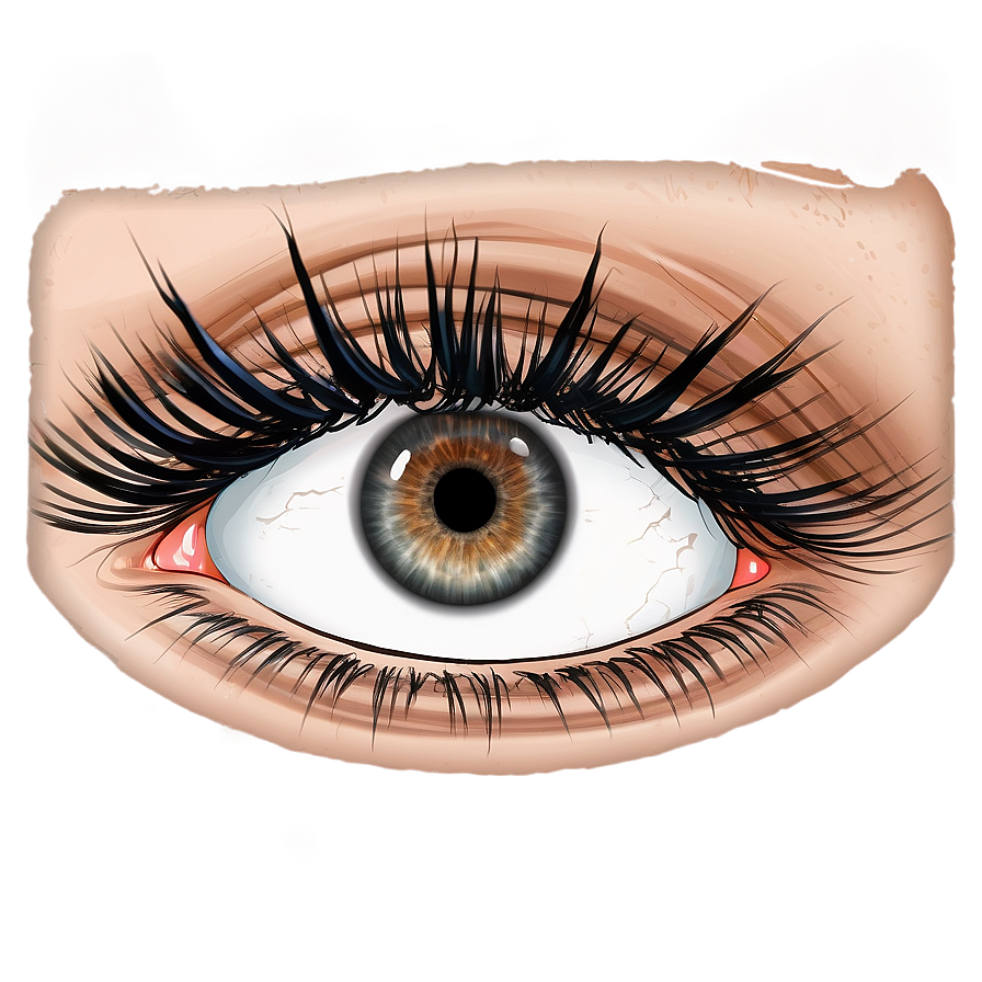 Curly Eyelashes Png 78