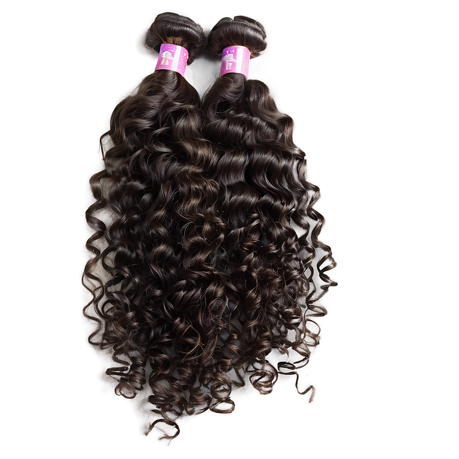 Curly Hair Bundles Png 06122024